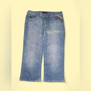 Y2K Rocawear Light Wash Denim Capris